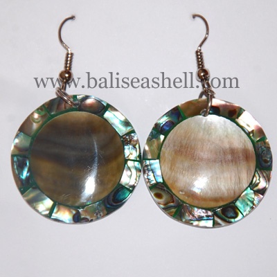 earring shell mother of pearl