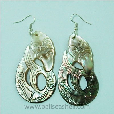 earring art craftsshell pearl
