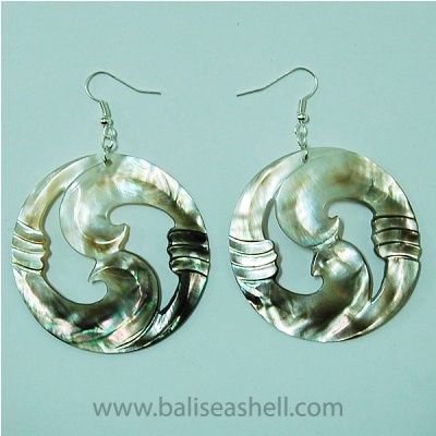 seashell earring art crafts jewel