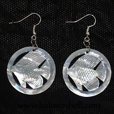 earring shell mop art