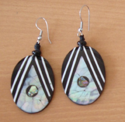 shell earring art