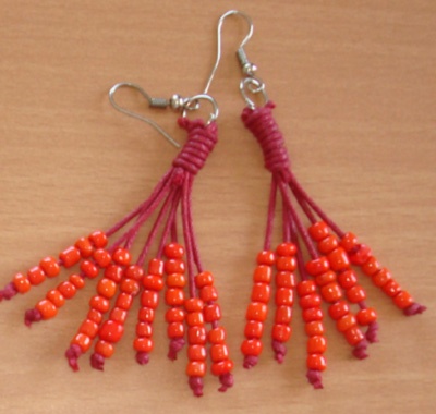 shell earring crafts