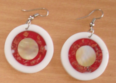 shell earring from shell