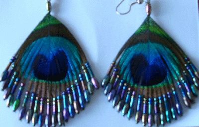 earing bird bead