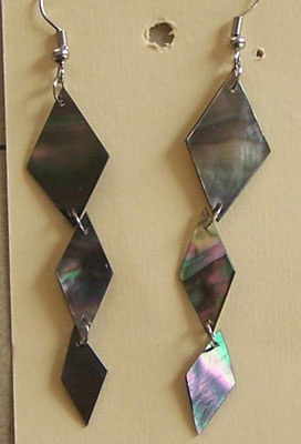 mop shell earring