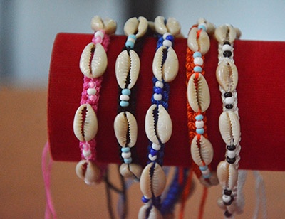 shell brecelet Cowrie Combination