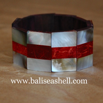 sea shell pearl bracelet indonesia