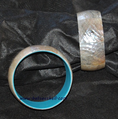 shell bangle inlay mosaic