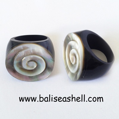 seashell ring jewelry indonesia