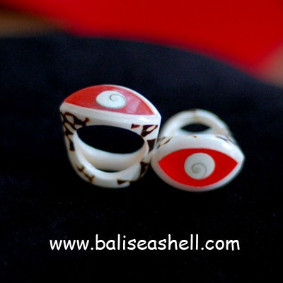 ring shell art fashion jewellery