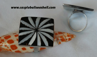 shell jewelry ring