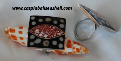 seashell jewelry art