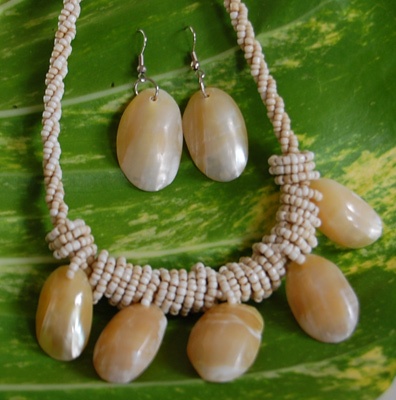 shell set jewelry products art