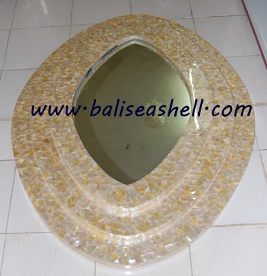 mother of pearl mixed mirror