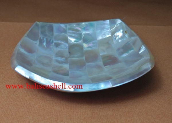 Bowl Square Mother Of Pearl