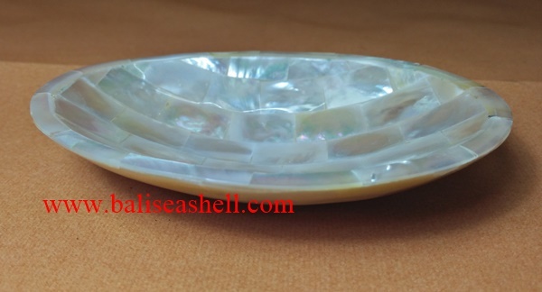 Bowl Oval Mother Of Pearl