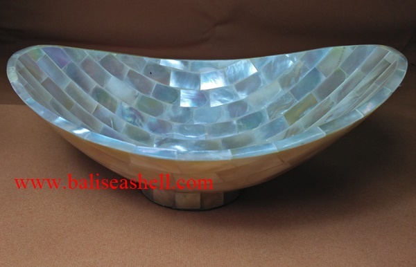 Bowl boat Mother Of Pearl