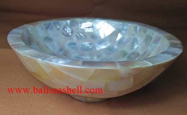 Bowl boat Mother Of Pearl
