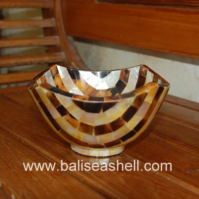 bowl mop shell cross zebra art inlay