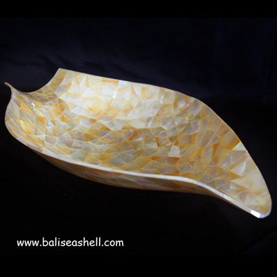 Bowl leaf mix yellow