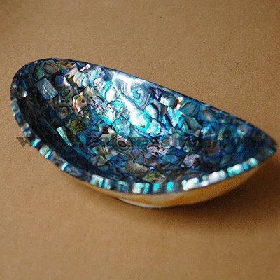 paua shell crafts and gifts bowl