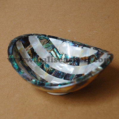shell crafts bowl art indonesia