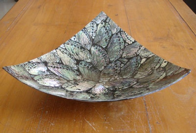 shell bowl mosaic