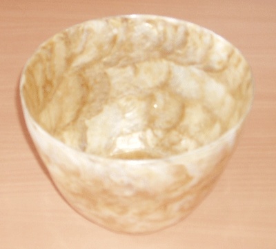 capiz shell bowl mosaic