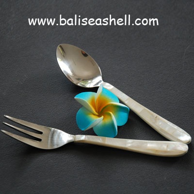 mother of pearl inlay spoon