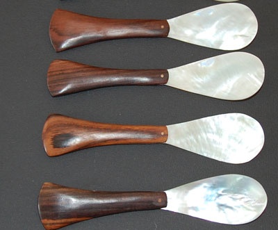 spoon with sono wood art inlay
