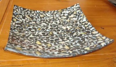 shell mosaic plate