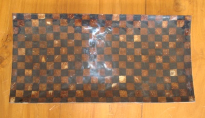 shell mosaic plate