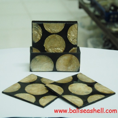 seashell tableware for coaster