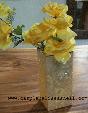 pass flower mop table deco