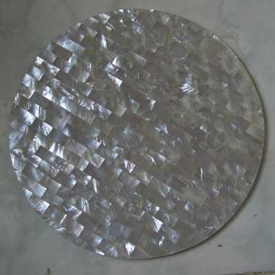 placemate made from mop white