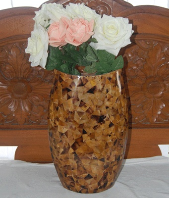vases shell indonesia