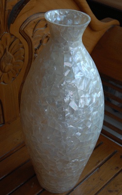 shell vases from pinctada maxima