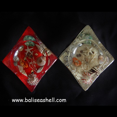 shell dish art
