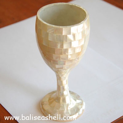 shell glass art inlay cover mother of pearl