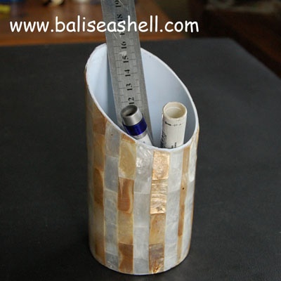 shell disc art crafts box pen