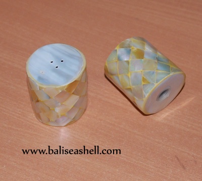 mother of pearl salt and paper box