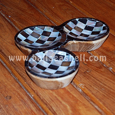 shell inlay dish art crafts