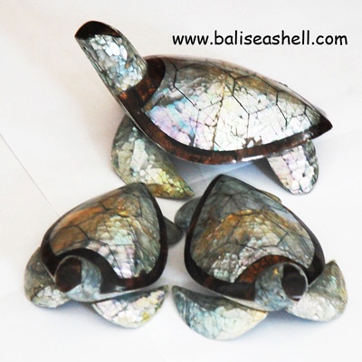 seashell handicrafts from bali
