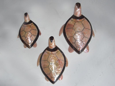 Tutrle ornament yellow