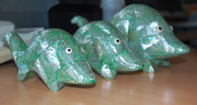 dolpin art shell crafts