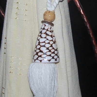 conus shell tessel art netural colour