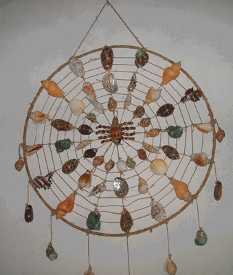 seashell decowall small art