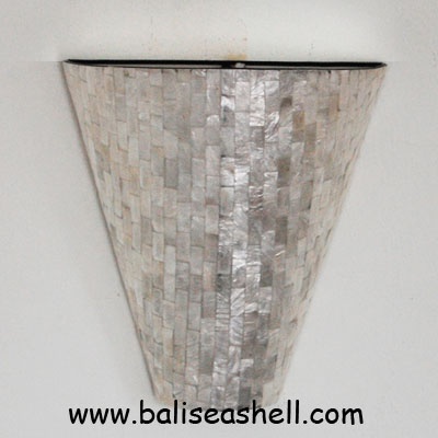 shell lamp capis art decor