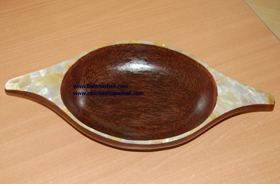 coco bowl art crafts with shell