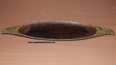 shell with coco tree crafts bali